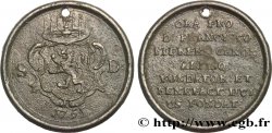 BELGIQUE Médaille, Mereau, Jeton de dispense / bienfaisance du fondateur Franciscus Fierens, du chapitre St-Donaas à Bruges