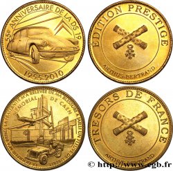 BUILDINGS AND HISTORY Médaille touristique, Lot de 2 ex.