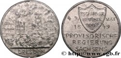 ALLEMAGNE - ROYAUME DE SAXE - FRÉDÉRIC-AUGUSTE II Médaille, Gouvernement provisoire de Saxe