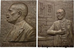 SCIENCES & SCIENTIFIQUES Plaque, Paul Langevin AU