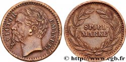 ITALIE - ROYAUME D ITALIE - VICTOR-EMMANUEL II Médaillette, Spielmarke