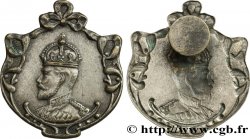 GRANDE-BRETAGNE - GEORGES V Médaille, bouton de veste (boutonnière) Georges V