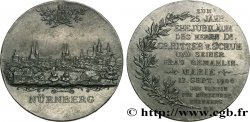 ALLEMAGNE Médaille, Noces d’or du Chevalier Dr de Schuh et de son épouse Marie