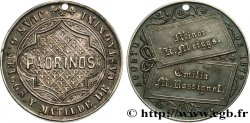 ESPAGNE Médaille, Mariage de Minor K.Meiggs et Emilia M.Rossignol
