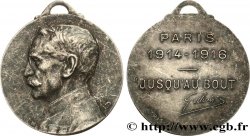 TROISIÈME RÉPUBLIQUE Médaille “Jusqu’au bout” du général Gallieni