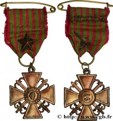 TERCERA REPUBLICA FRANCESA Croix de guerre, 1914-1916, miniature