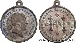 HENRI V COMTE DE CHAMBORD Médaille, Heureuse France, si jamais il est roi