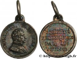 LOUIS XVIII Médaillette, Général Lafayette