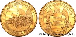 FUNFTE FRANZOSISCHE REPUBLIK Médaille, Révolution Française, La Marseillaise