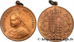 GRANDE BRETAGNE - VICTORIA Médaillette, Victoria reine et impératrice