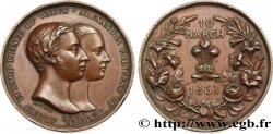 ROYAUME-UNI Médaille, Mariage du Prince de Galles, Albert-Edouard, et Alexandra du Danemark
