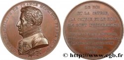 LOUIS XVIII Médaille, Discours de Charles Philippe de France, futur Charles X