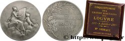 III REPUBLIC Médaille, Cinquantenaire des Grands Magasins du Louvre AU