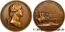 ÉTATS-UNIS D AMÉRIQUE Médaille, Georges Washington, Prise de Boston, refrappe