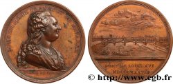 LOUIS XVI Médaille du pont de Louis XVI