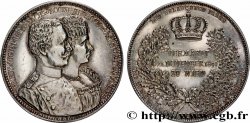 ALLEMAGNE - ROYAUME DE SAXE - FRÉDÉRIC-AUGUSTE III Médaille, Mariage de Frédéric Auguste III de Saxe et Louise Antoinette de Hasbourg-Toscane