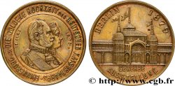 ALLEMAGNE - ROYAUME DE PRUSSE - GUILLAUME Ier Médaille, Noces d’or de Guillaume Ier et Augusta de Saxe-Weimar-Eisenach