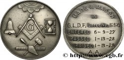FRANC - MAÇONNERIE Médaille, Rites maçonniques