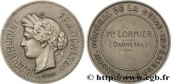 GENERAL, DEPARTEMENTAL OR MUNICIPAL COUNCIL - ADVISORS Médaille, Conseil général de la Seine-inférieure