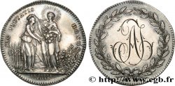 NORMANDIE (NOBLESSE ET VILLES DE...) Rosières de Canon, Mézidon et Vieux Fumé, médaille de mariage TTB+/SUP