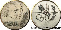 AMOUR ET MARIAGE Médaille, Noces de diamant