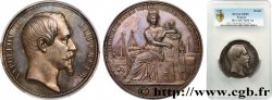SECONDO IMPERO FRANCESE Médaille, L’Empereur reçoit à Boulogne-sur-Mer la Reine Victoria
