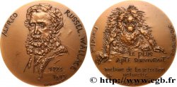 SCIENCES & SCIENTIFIQUES Médaille, Alfred Russel Wallace