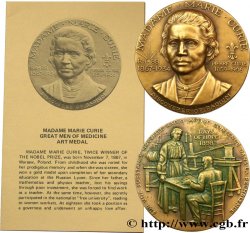 SCIENCE & SCIENTIFIC Médaille, Marie Curie