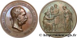 AUTRICHE - FRANÇOIS-JOSEPH Ier Médaille, Exposition universelle de Vienne