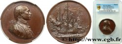 ÉTATS-UNIS D AMÉRIQUE Médaille, Capitaine John Paul Jones, Comitia americana, Capture de la frégate anglaise HMS Sérapis