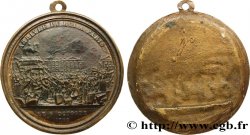 LOUIS XVI Médaille uniface, Arrivée du Roi à Paris TTB