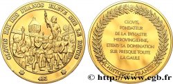 HISTOIRE DE FRANCE Médaille, Clovis, roi des Francs