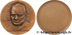 PERSONNAGES DIVERS Médaille, Winston Churchill