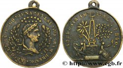 LUDWIG PHILIPP I Médaille, souvenir napoléonien, à l’obélisque