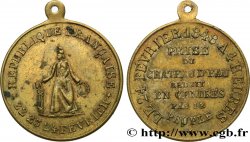 DEUXIÈME RÉPUBLIQUE Médaillette, Prise du Château d’eau