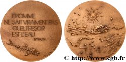 LITTÉRATURE : ÉCRIVAINS/ÉCRIVAINES - POÈTES Médaille, Lord Byron, L’eau