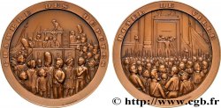 SECOND REPUBLIC Médaille, Formation du gouvernement provisoire, refrappe