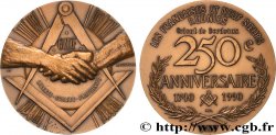 FRANC - MAÇONNERIE Médaille, 250e anniversaire de l’Orient de Bordeaux