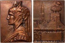 III REPUBLIC Plaquette, Alsace