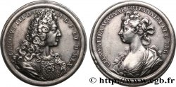 ROYAUME-UNI Médaille, Mariage de James Stuart et de Clémentine Sobieska