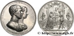 AUTRICHE - FRANÇOIS-JOSEPH Ier Médaille, Mariage de l’Empereur François Joseph et d’Elisabeth Amélie Eugénie de Wittelbach, duchesse de Bavière