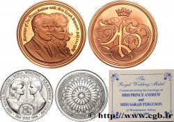 UNITED KINGDOM Médailles, Mariage de Sarah Ferguson et d’Andrew d’York (lot de 2 ex.)