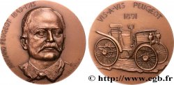 AUTOMOBILES ET VOITURES - PILOTES ET INVENTIONS Médaille, Armand Peugeot