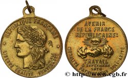 DRITTE FRANZOSISCHE REPUBLIK Médaillette, Avenir de la France républicaine