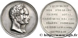 LOUIS-PHILIPPE Ier Médaille, Mariage de Ferdinand-Philippe d Orléans et Hélène de Mecklembourg-Schwerin TTB+