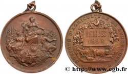 SOCIÉTÉS D AGRICULTURE, HORTICULTURE, PÊCHE ET CHASSE Médaille, Société d’agriculture de Dunkerque