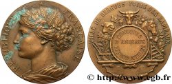 TERCERA REPUBLICA FRANCESA Médaille, Concours d’animaux reproducteurs