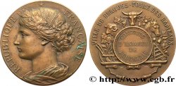 III REPUBLIC Médaille, Concours d’animaux reproducteurs