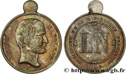 DEUXIÈME RÉPUBLIQUE Médaillette, Élection du président Louis Napoléon Bonaparte