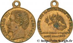 SEGUNDO IMPERIO FRANCES Médaillette, Paix après la Guerre de Crimée